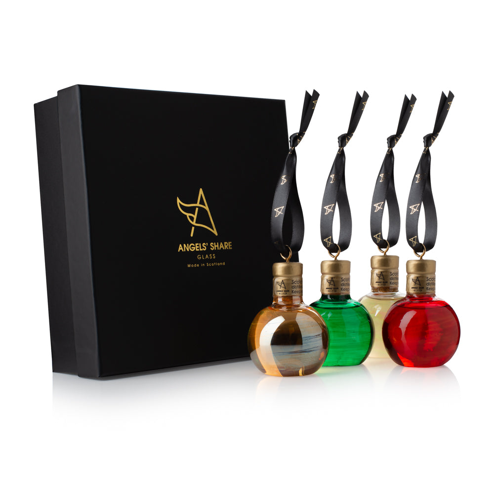 Christmas Whisky Baubles - Set of 4 - Regional Malts