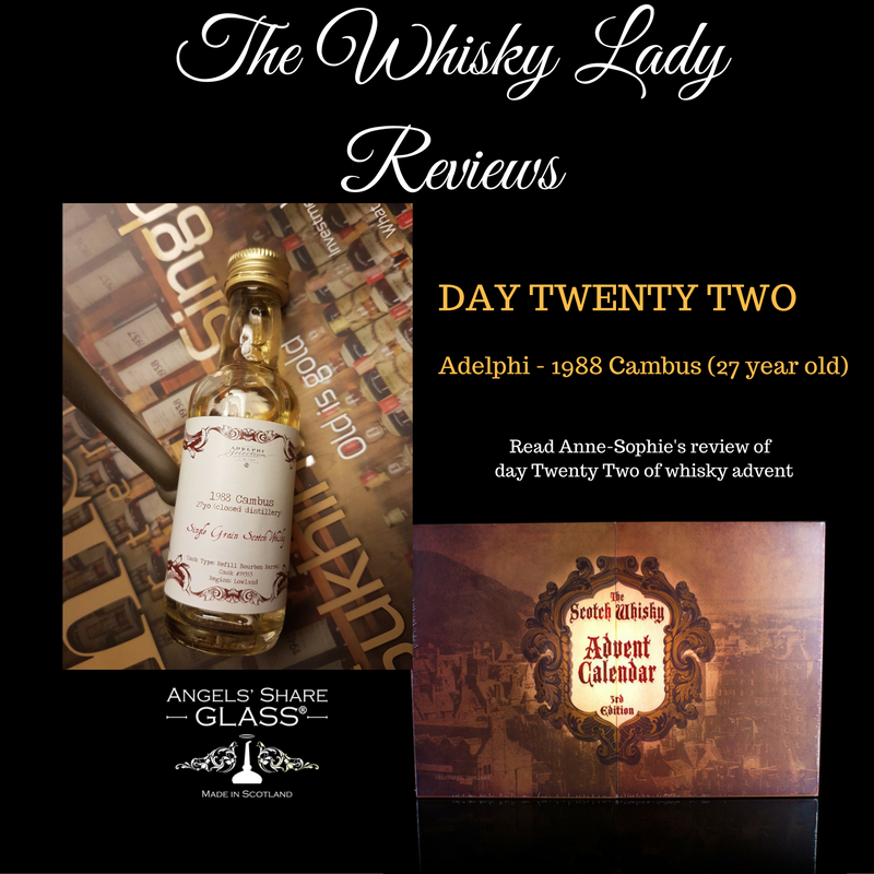 Scotch Whisky Advent Calendar - Day 22