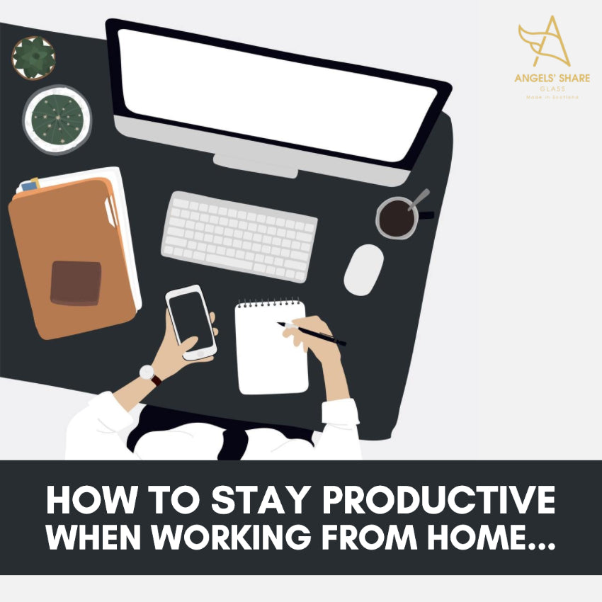 How to Stay Productive When Working from Home...
