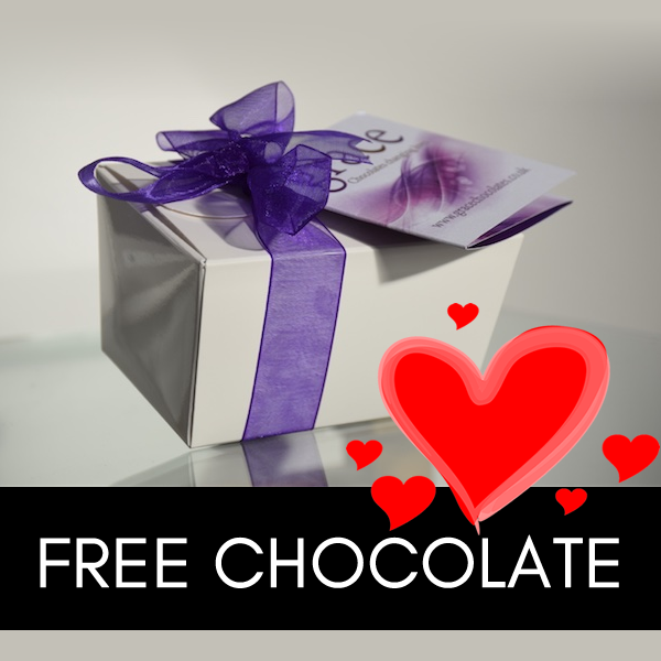 Free Luxury Chocolate with all Orders over £10