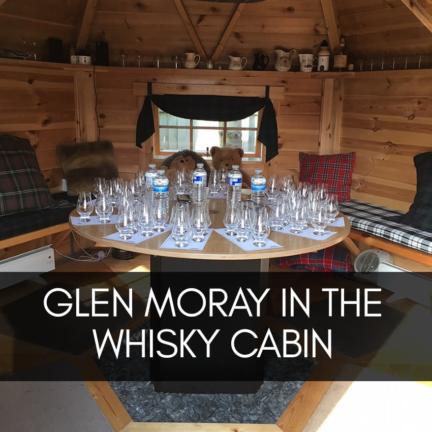 Whisky Cabin with Glen Moray