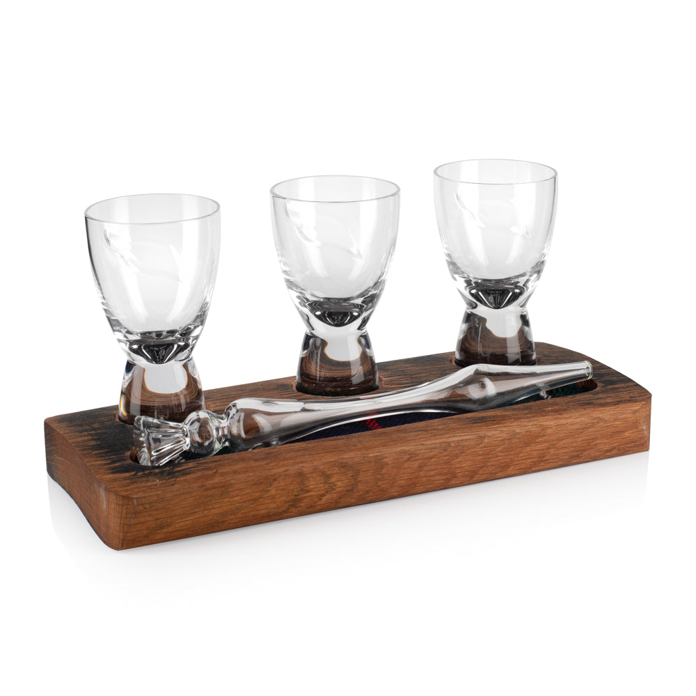 Spirit Glass and Whisky Pipette Set