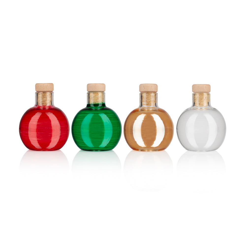 Glass Fillable Glass Christmas Baubles